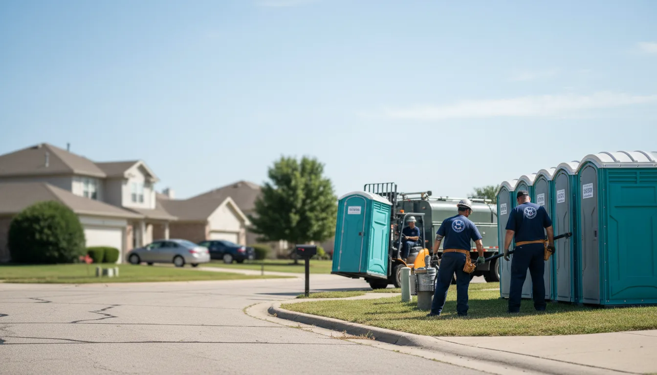 Porta Potty Rental in Buckeye Lake, OH near me